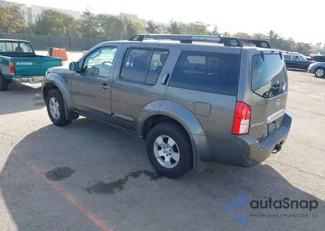 2006 Nissan Pathfinder S из США, поврежденный, VIN 5N1AR18W76C602244